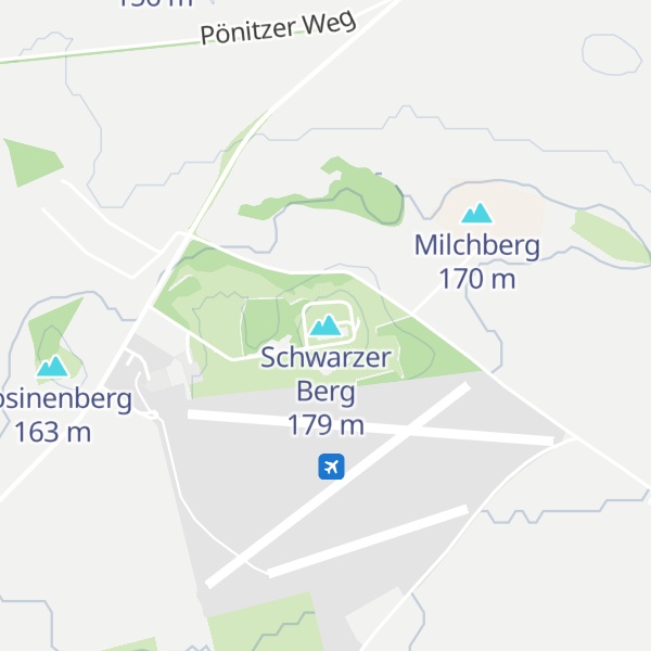 Map of Schwarzer Berg
