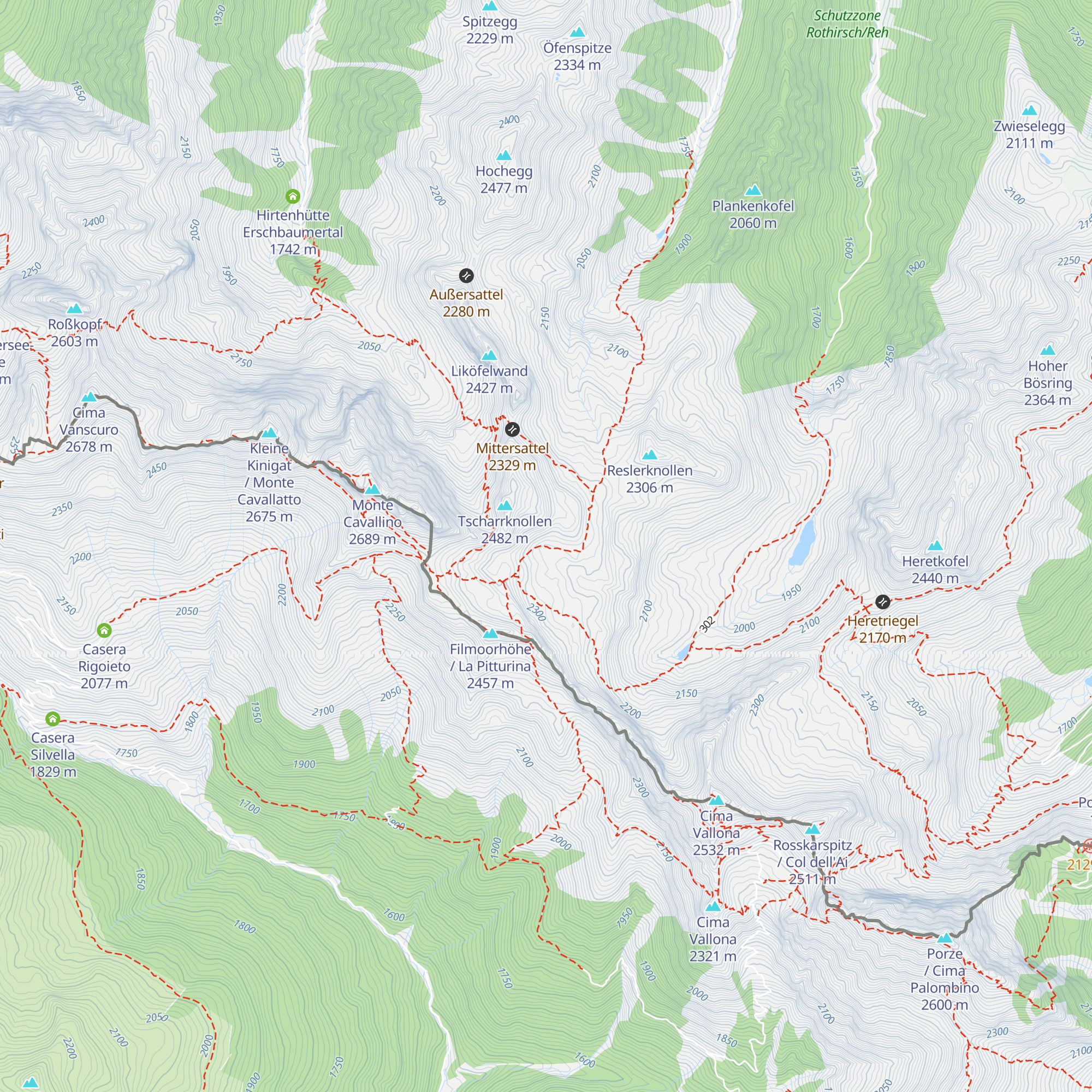 Hirtenhütte Filmoor map