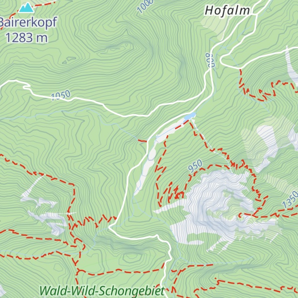 Map of Schutzhütte Wasserwandl
