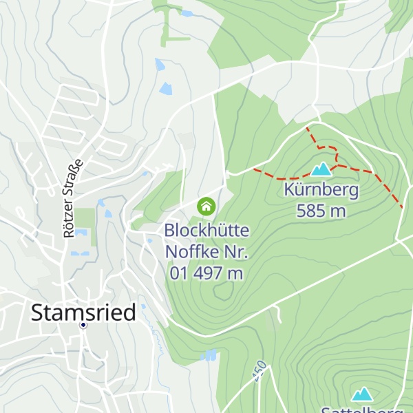 Map of Blockhütte Noffke Nr. 01
