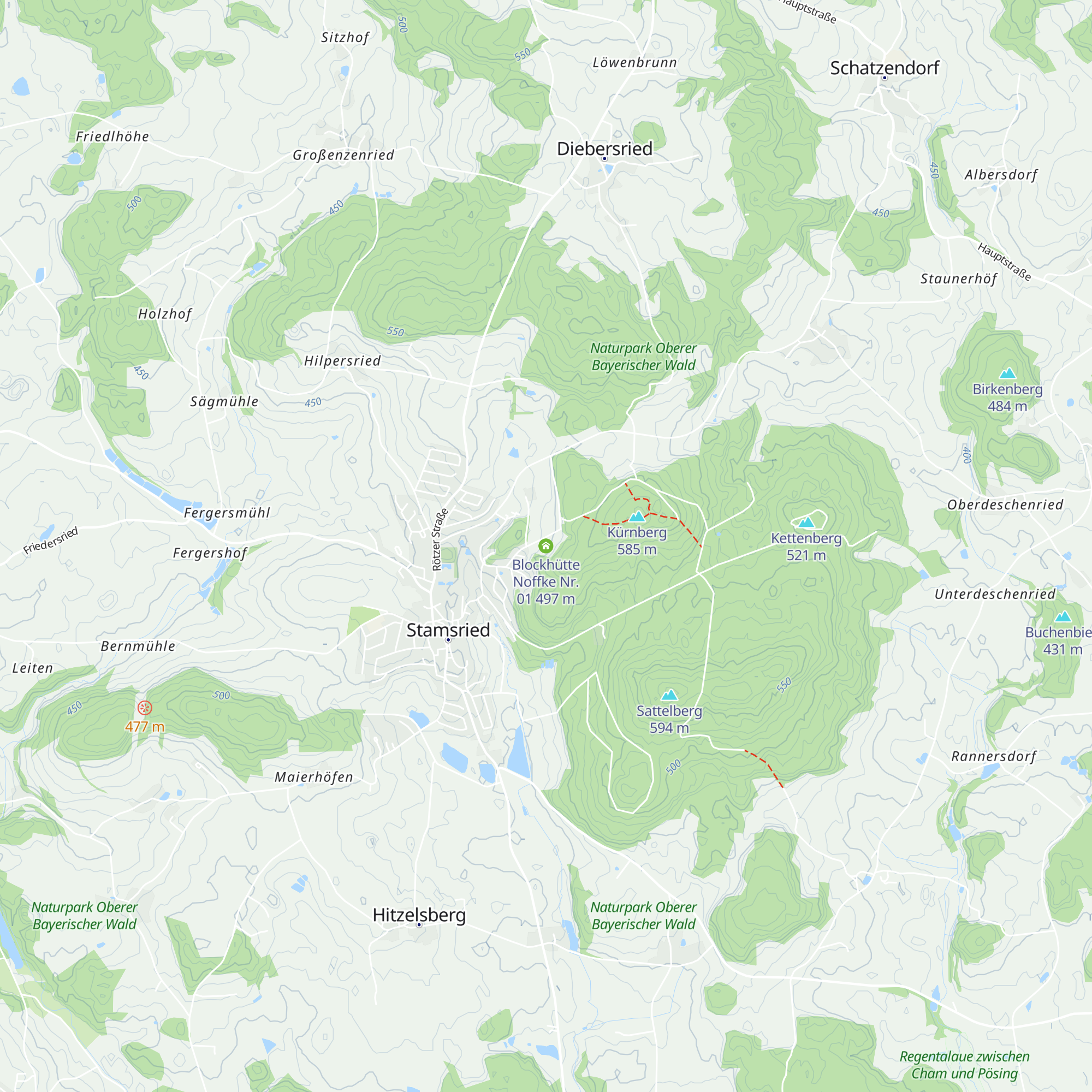 Blockhütte Noffke Nr. 01 map