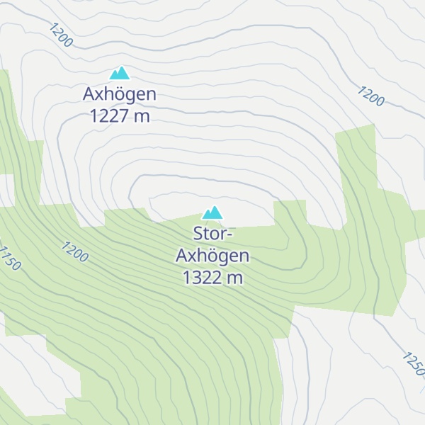 Map of Stor-Axhögen