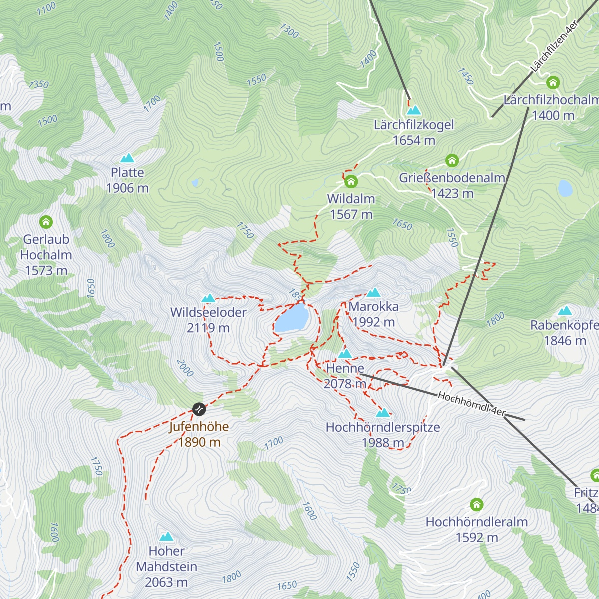 Wildseeloderhaus map