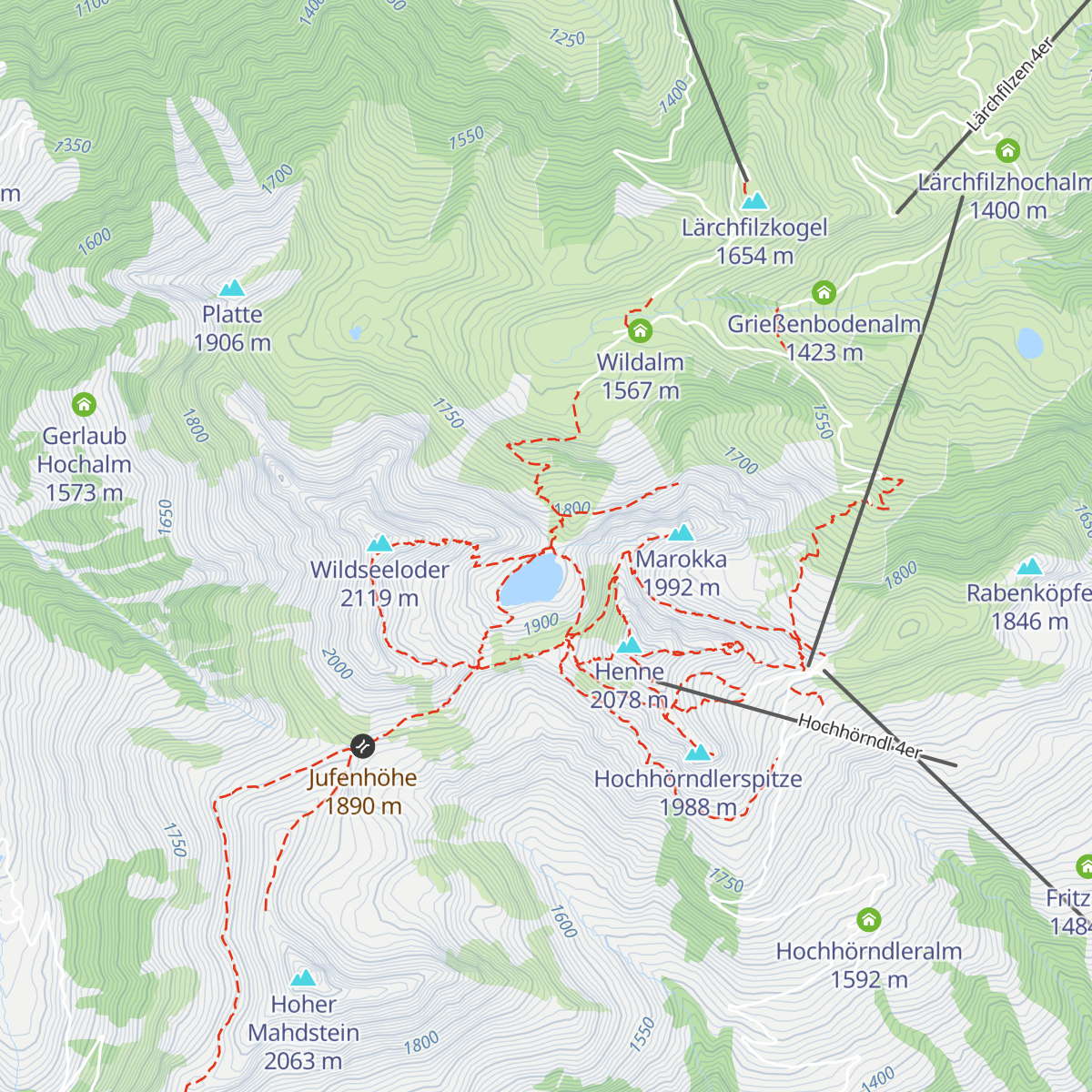 Wildseeloderhaus map