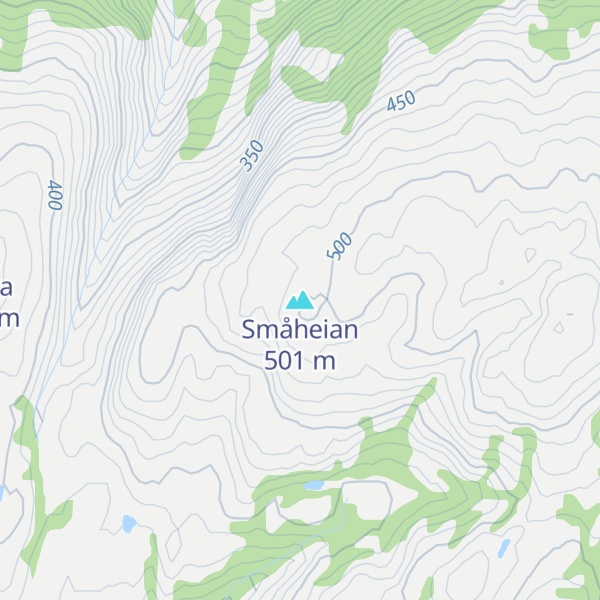 Map of Småheian