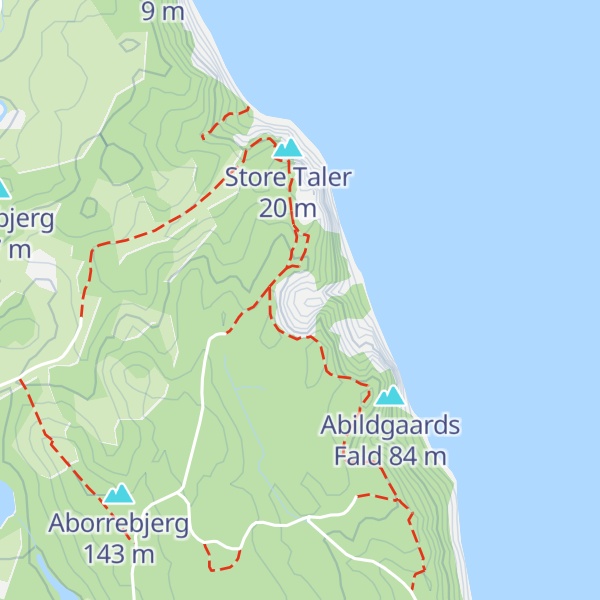 Map of Hylledals Slugt