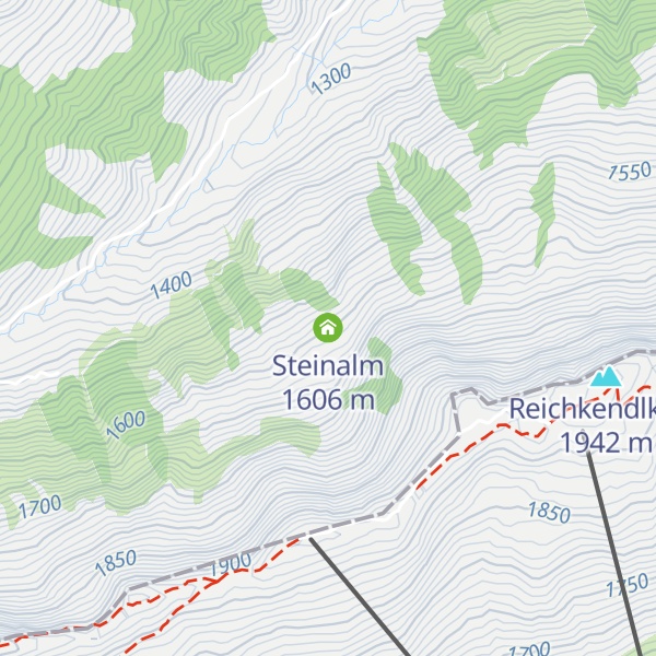 Map of Steinalm