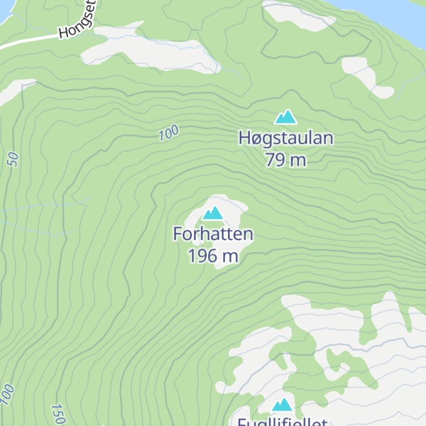 Map of Forhatten