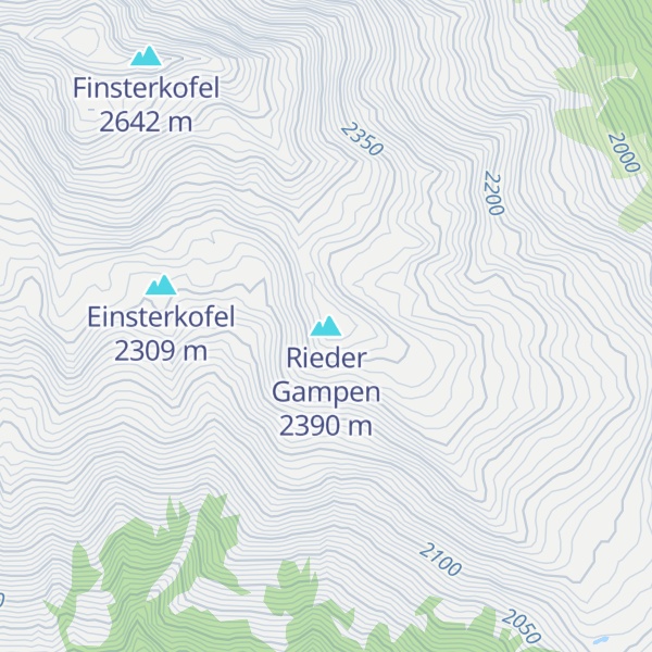 Map of Rieder Gampen