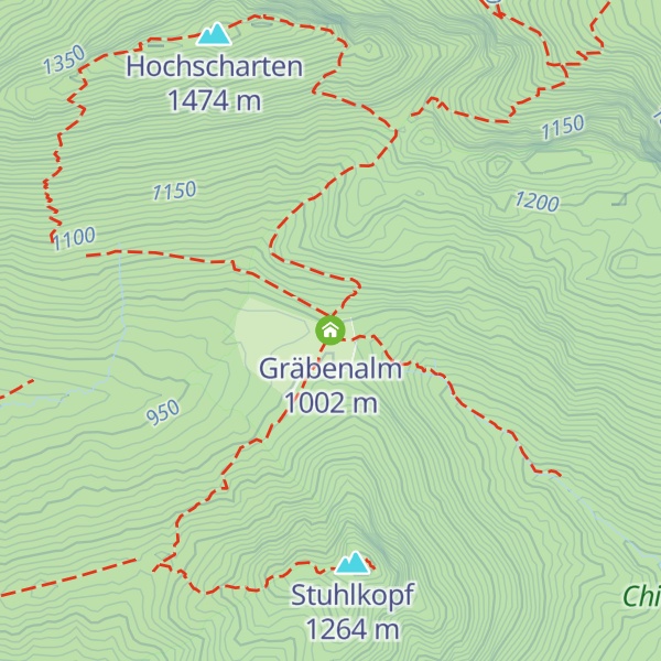 Map of Gräbenalm