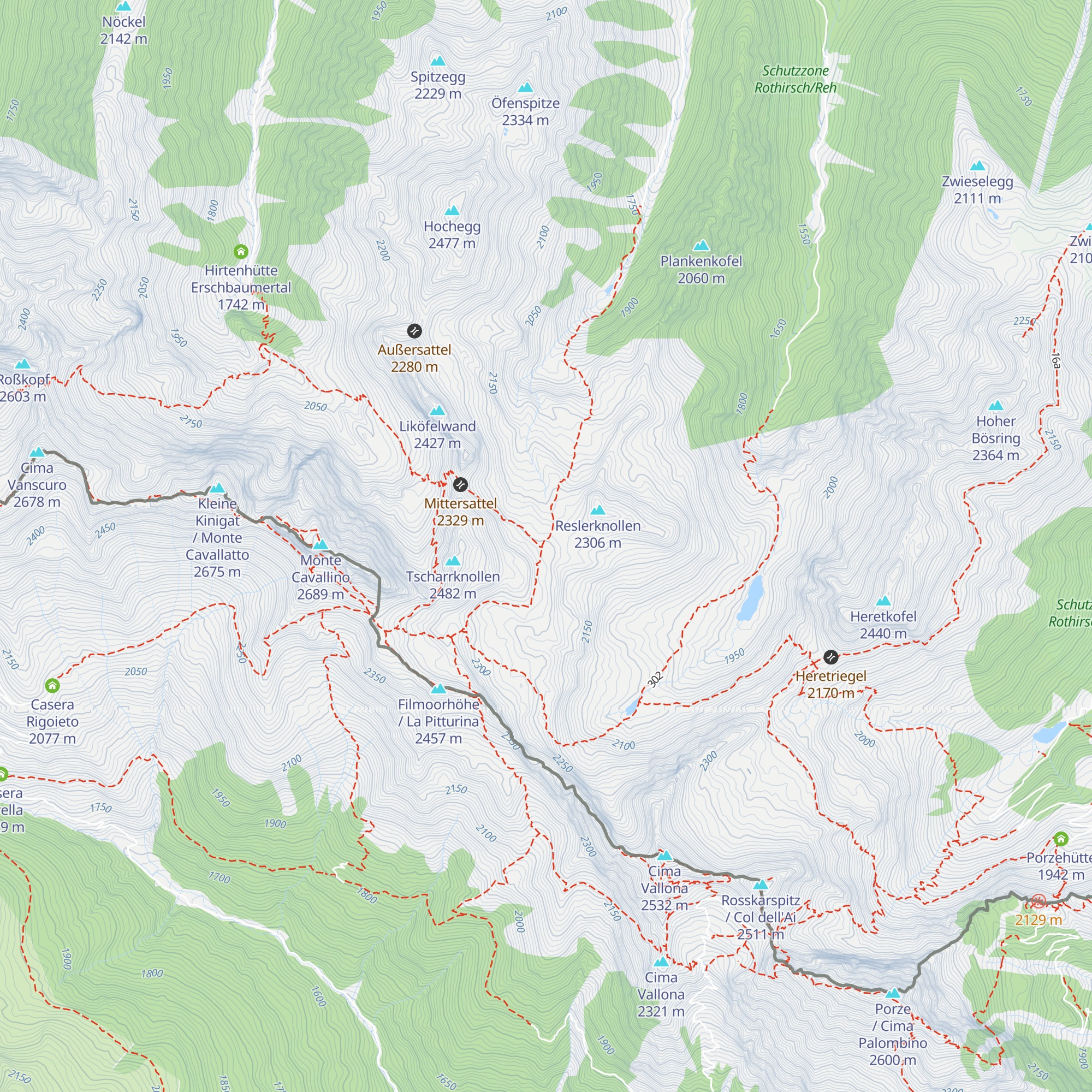 Weitenstall map