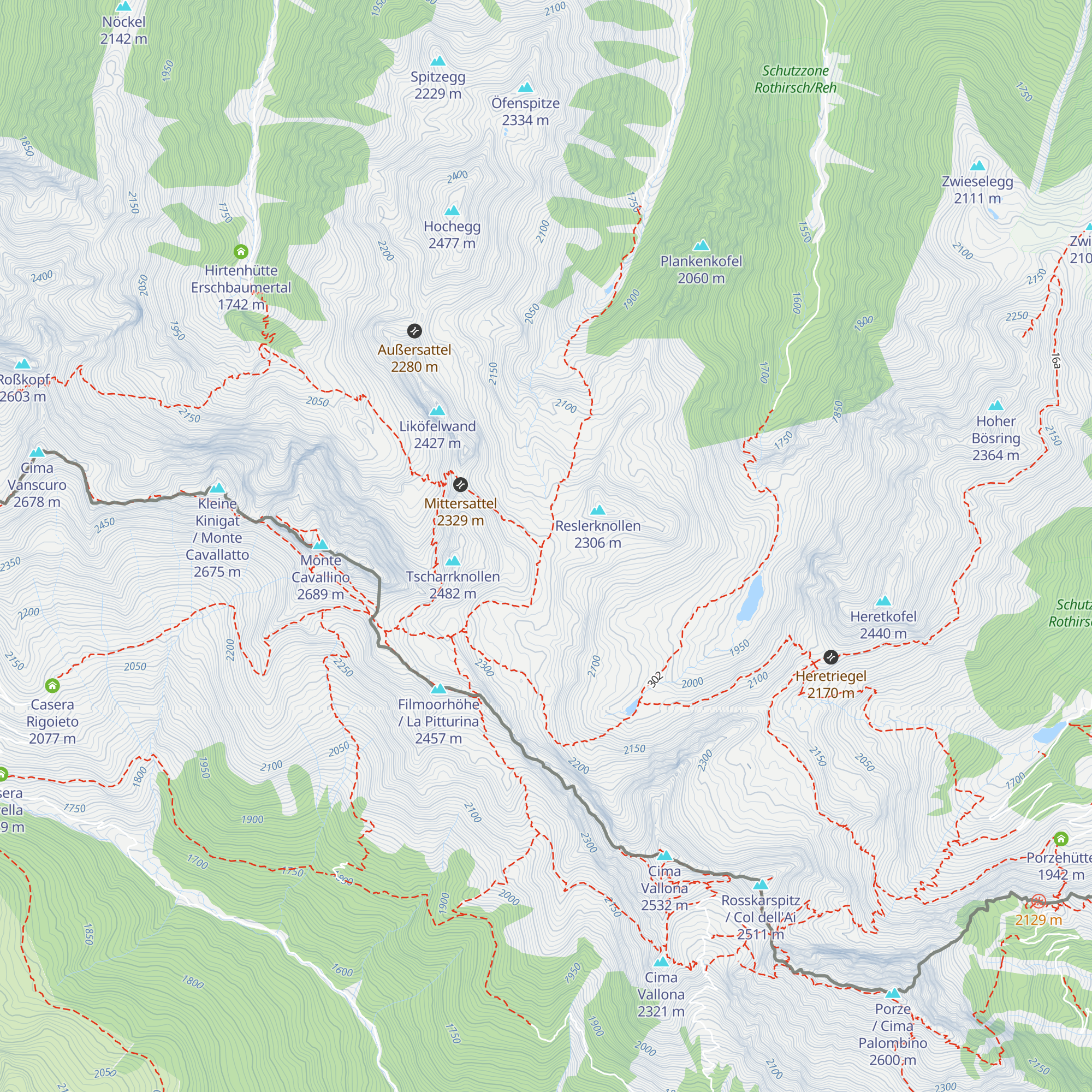 Weitenstall map