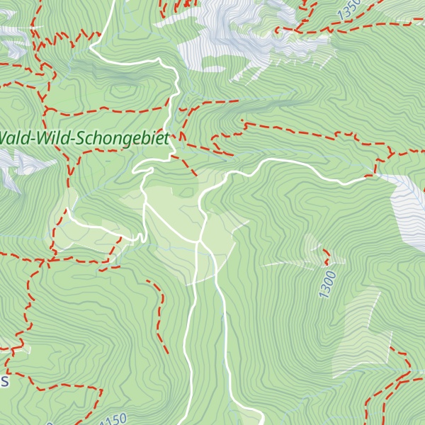 Map of Eschelmoos Diensthütte