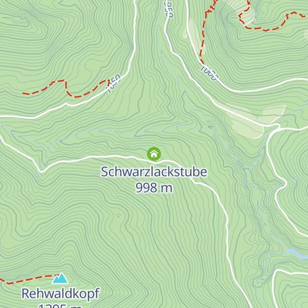 Map of Schwarzlackstube