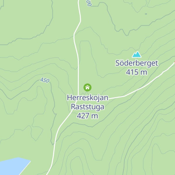 Map of Herreskojan Raststuga