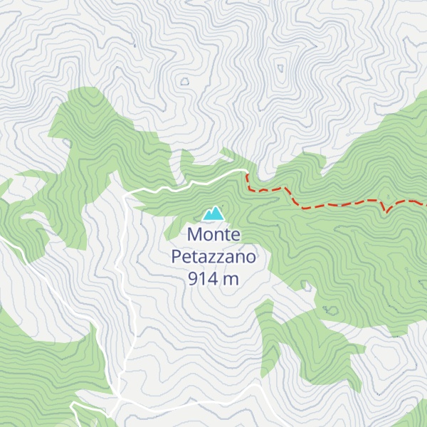 Map of Monte Petazzano