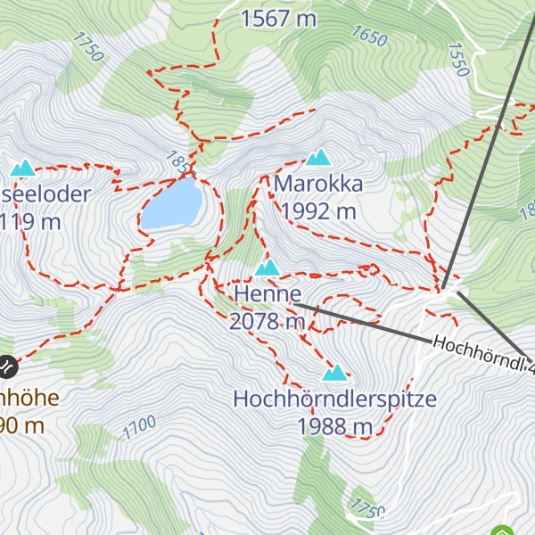 Map of Henne