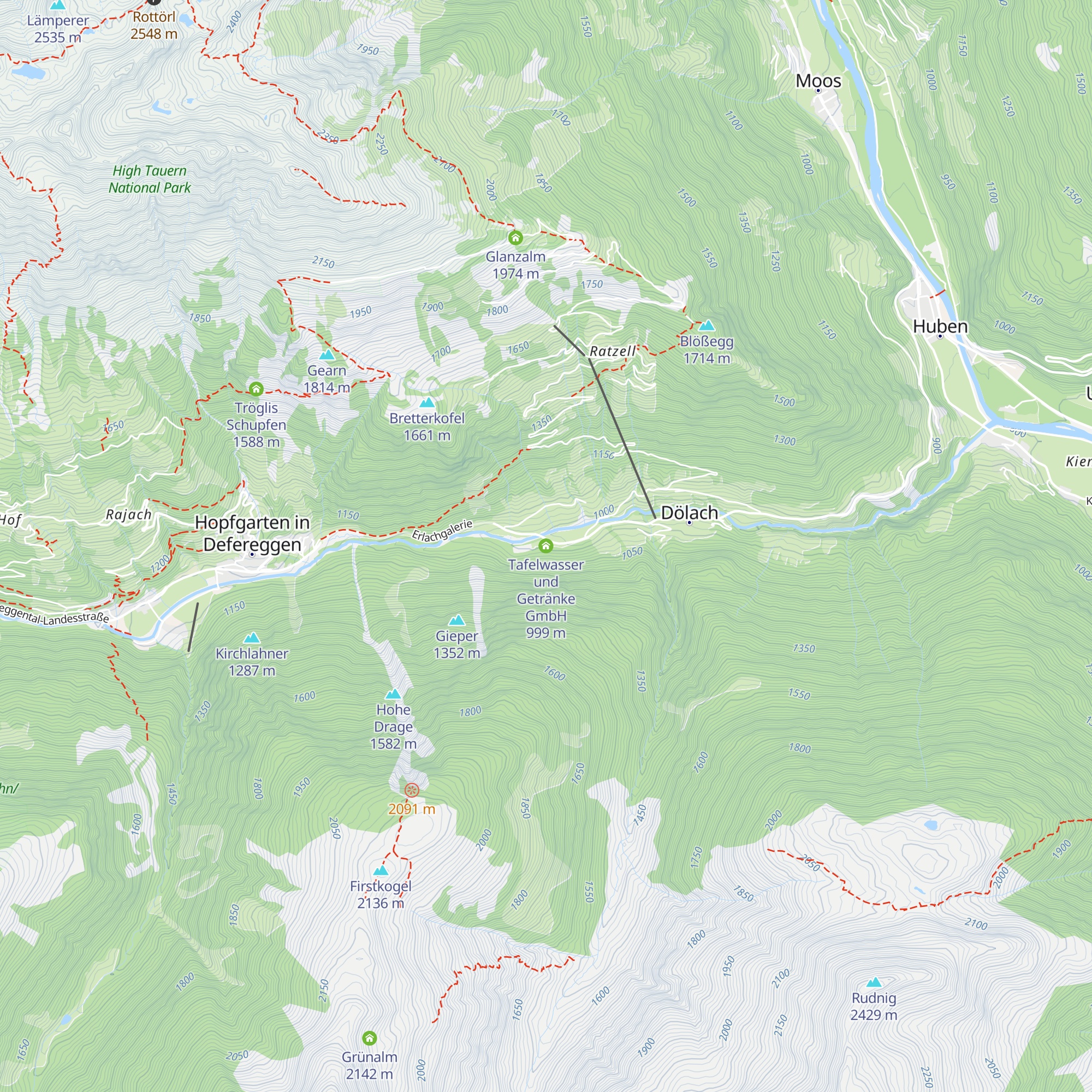 Tafelwasser und Getränke GmbH map