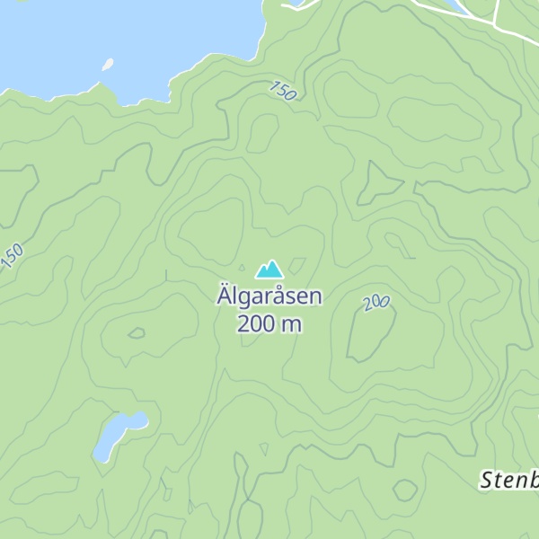 Map of Älgaråsen