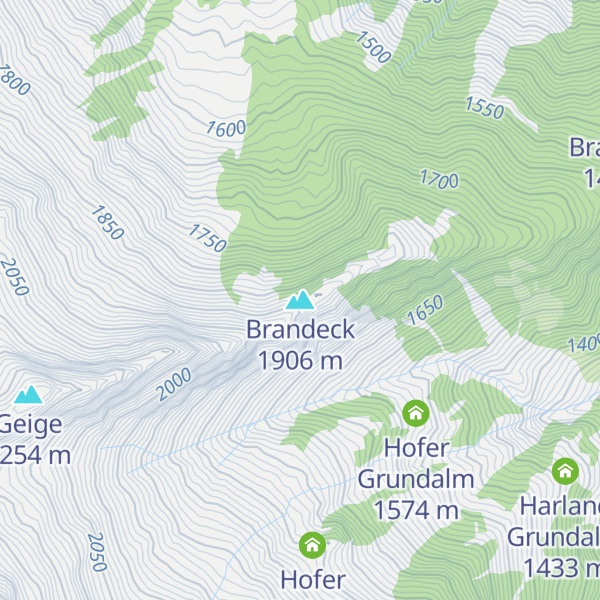 Map of Brandeck