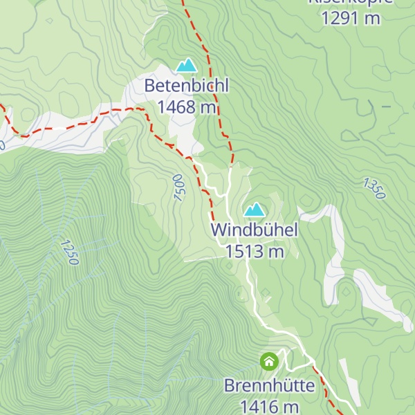 Map of Durchkaseralm