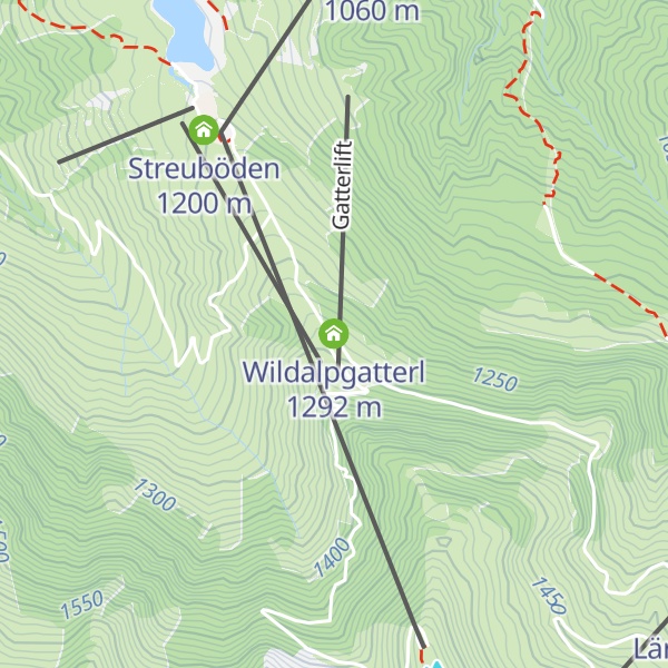 Map of Wildalpgatterl