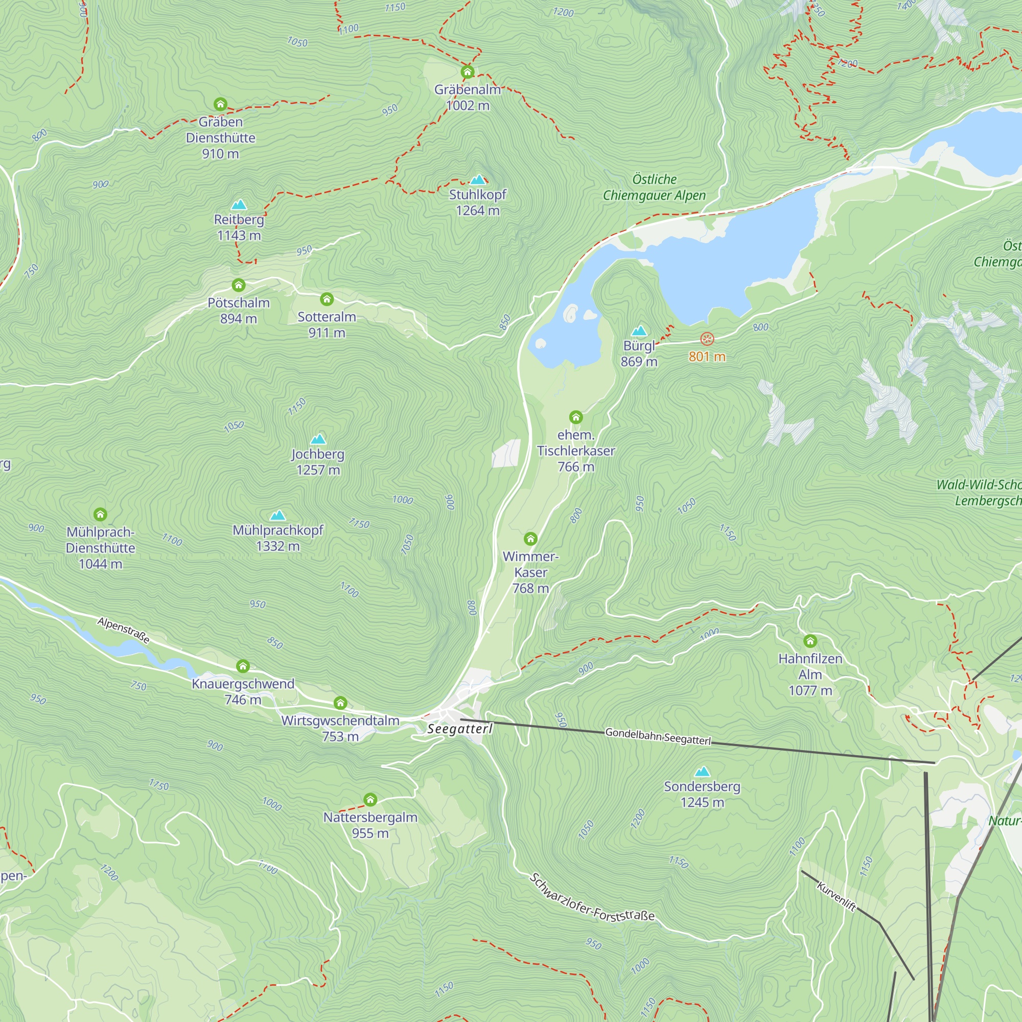 ehem. Landsamer-Kaser map