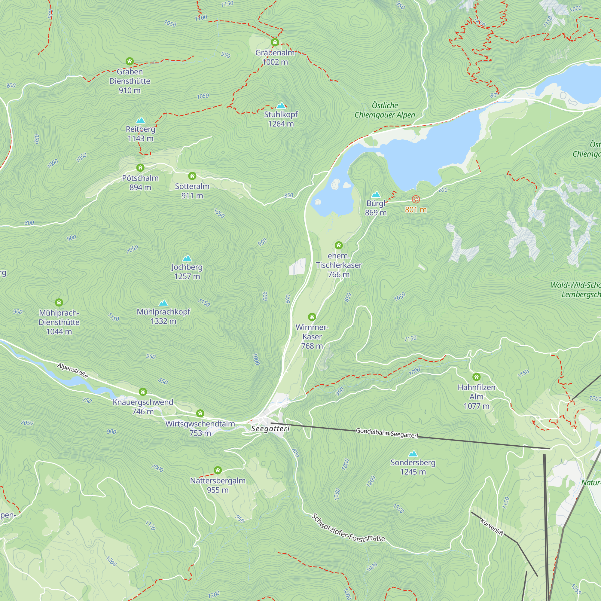 ehem. Landsamer-Kaser map