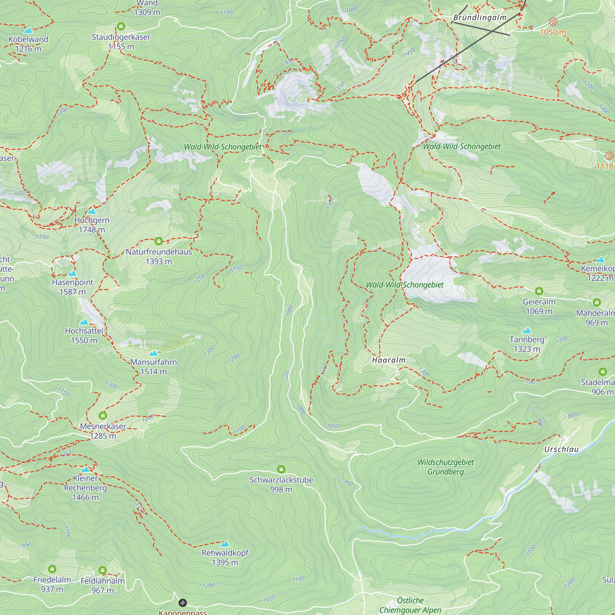 Wallerstube map