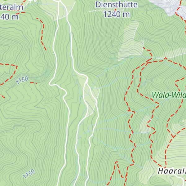 Map of Kaiseralm