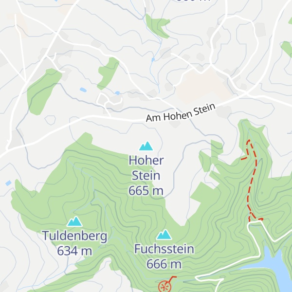 Map of Hoher Stein