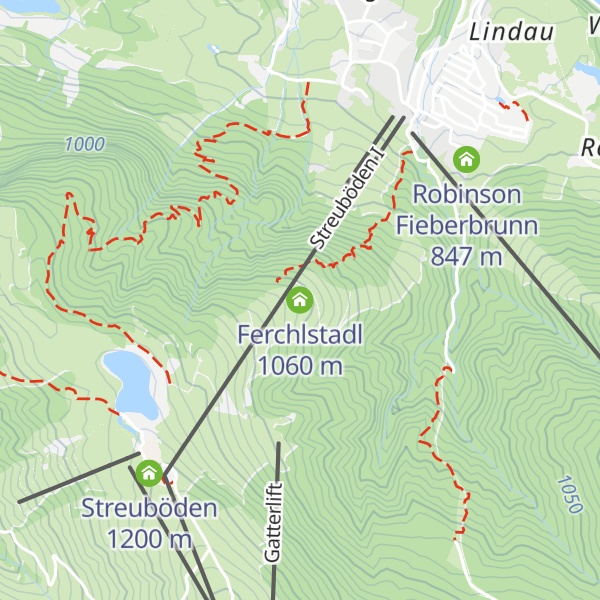 Map of Ferchlstadl