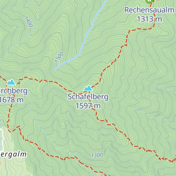 Map of Schafelberg