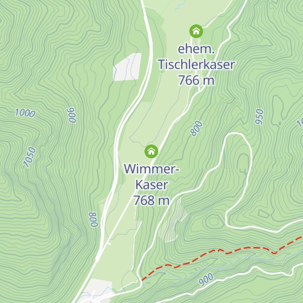 Map of Wimmer-Kaser