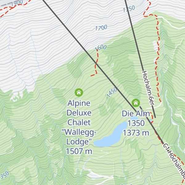 Map of Wallegalm - Megaalm