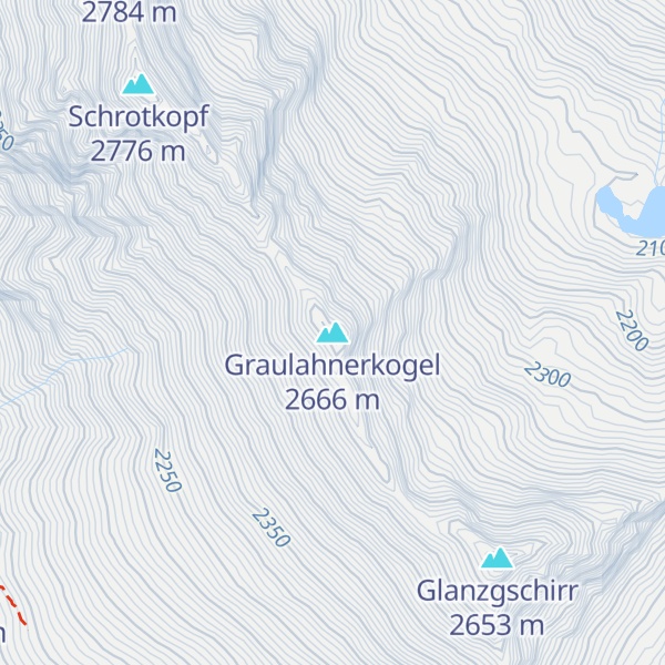 Map of Graulahnerkogel