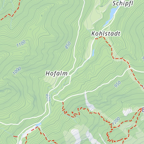 Map of Menkenböden-Diensthütte