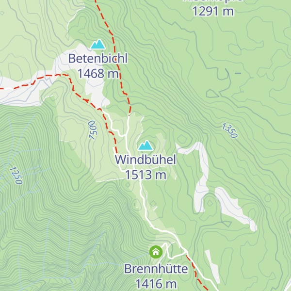Map of Windbühel