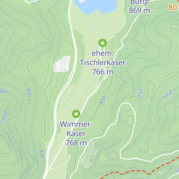 Map of ehem. Lenzlschmied-Kaser
