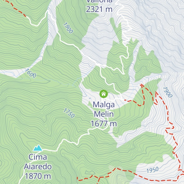 Map of Rifugio Enel Venezia