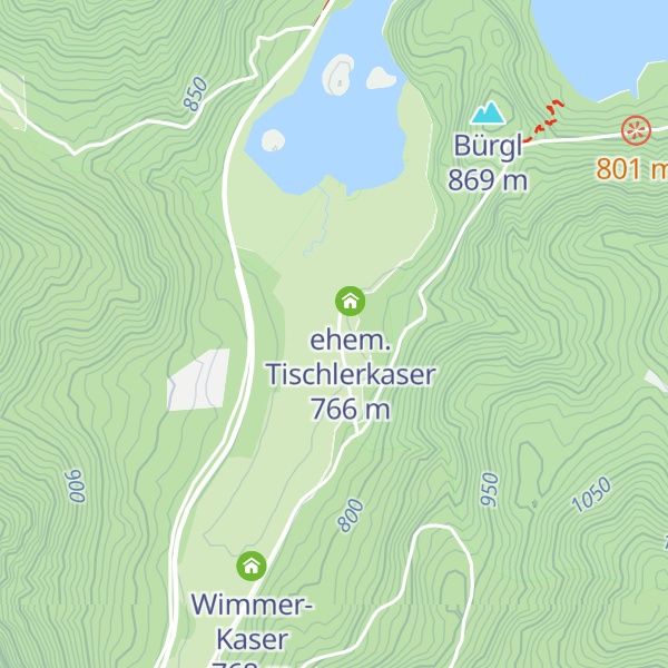 Map of Jugendbildungshaus Wiedhölzlkaser