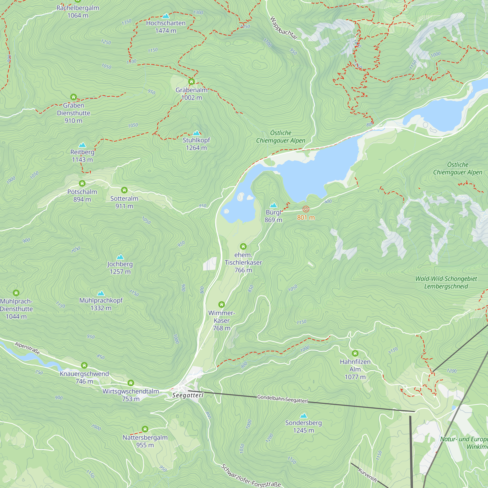 ehem. Neuhauser-Kaser map