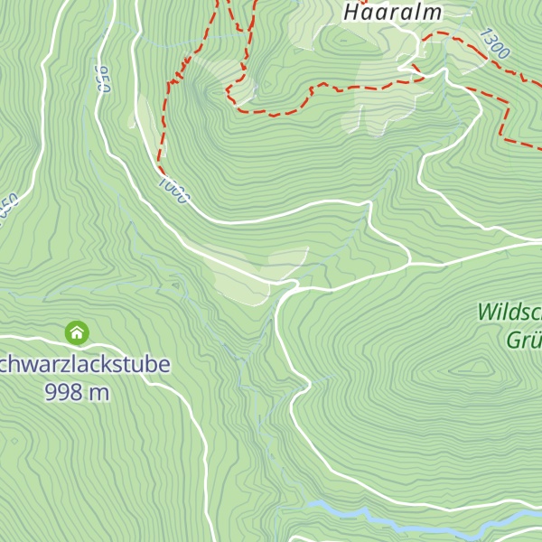 Map of Längauer Alm