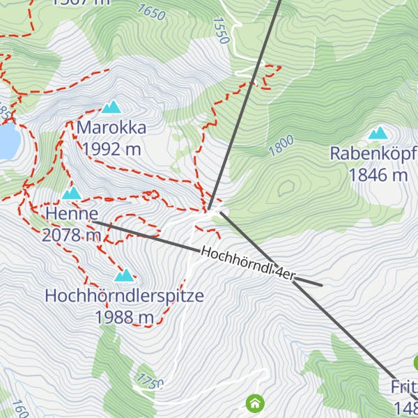 Map of Reckmoos Nord
