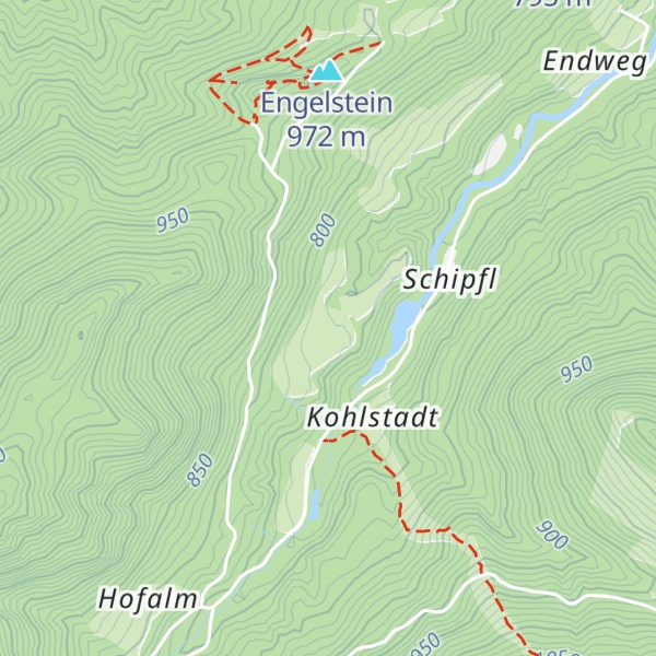 Map of Sommerau-Alm