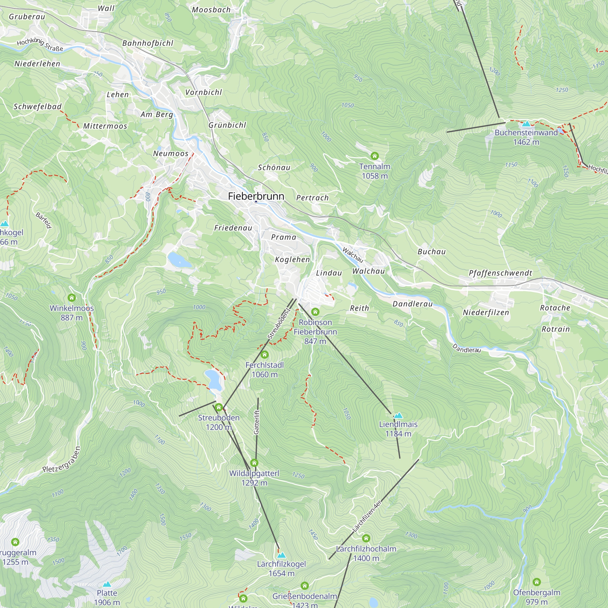 S4 Alm map