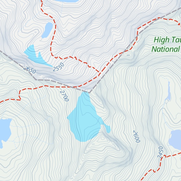 Map of Amertaler Höhe