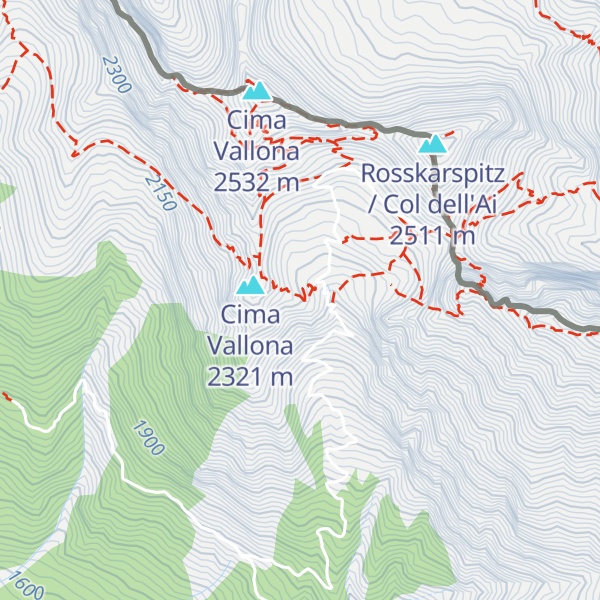 Map of Bivacco Armando Piva