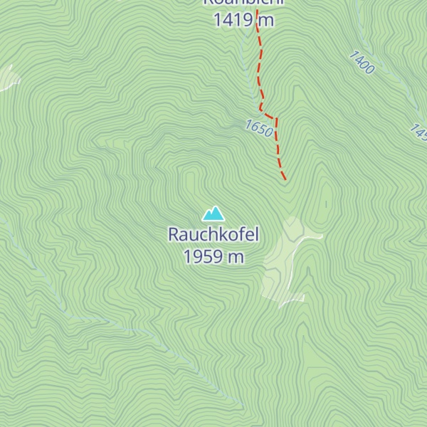 Map of Rauchkofel