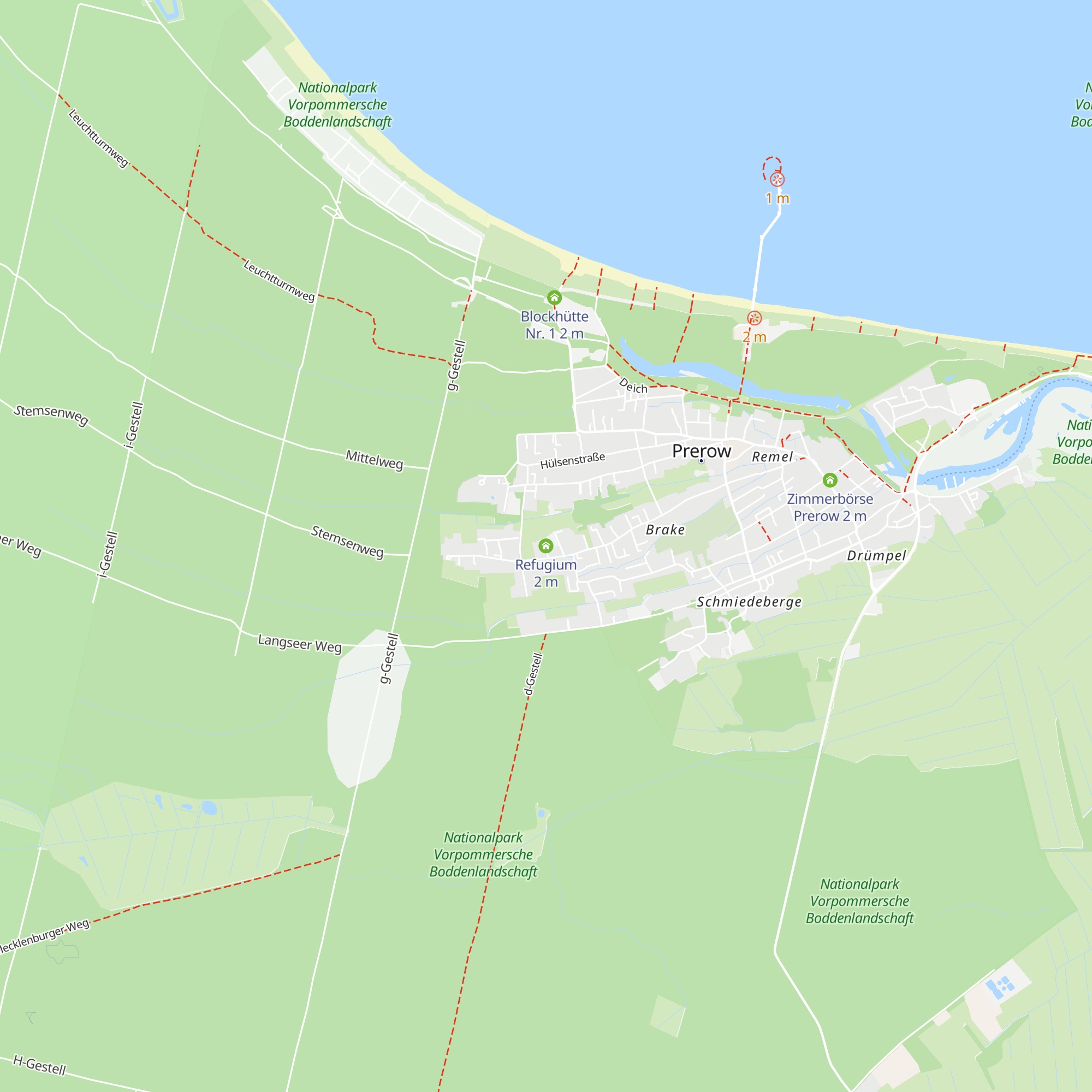 Refugium map